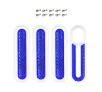 TingHaoO Electric Scooter Rear Side Wheel Cover Reflective Rear Wheel Cover Reflective Strips Scooter Reflectors With Screw Electric Tube