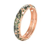 TingHaoO Ethnic Inspired Openable Zn Alloy for Women Hawaiian African Jewelry Cultural Statement Bangle Zinc Alloy Women's