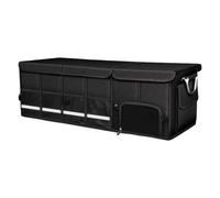 TingHaoO Expandable Vehicle Storage Box High Capacity Foldable Structure Car Backseat Organizers For Rear Cargo Space Management Multiple Compartment Trunk Storage