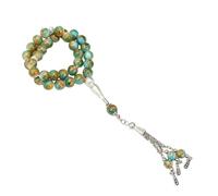 TingHaoO Exquisite Beads Prayer Chain Prayer Beads Wristband Fashion Wrist Jewelry Suitable for Religious Event Spiritual Accessory