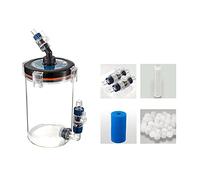 TingHaoO External Canister Filter For Aquarium Bucket With Sponge Bio-Ball Fittings No Quiet Biological Filtration External Canister Filter For Aquarium