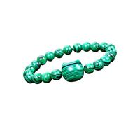TingHaoO Fashionable Cats Head Charm Crystal Natural Gemstones Beaded Handchain Spiritual Wristchain Jewelry Women's Beaded