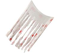 TingHaoO Halloween Horror Gauze Bloody Tablecloth Fabric Table Cloth Decoration For Houses Party Halloween Decors Blood Tablecloth