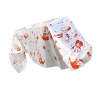 TingHaoO Halloween Horror Gauze Bloody Tablecloth Fabric Table Cloth Decoration For Houses Party Halloween Decors Blood Tablecloth