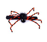 TingHaoO Halloween Theme Headband Spiders Hairband Brooch Pin Clap Cosplay Costume Headpiece For Adult Kids Stage Headwear Festival Headwear Halloween Party Supplies Hair Hoop