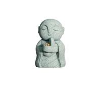 TingHaoO Landscape Jizo Monk Hideouts FishTank Decorations For Aquariums Shrimp Simple Statue Ornaments Aquariums Decorations