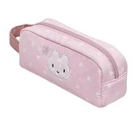 TingHaoO Large Capacity Pencil Bag Zippered Closure Case Large Compartment Pen Organiser Pouches for Student Women Polyester Bag