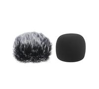 TingHaoO Mini-size Mic Furry Sponge Cover Handheld Microphone Kit For Zoom H1 Recorder Mic Furry & Foam Spare Parts Foam Filter Oil Bel Ray
