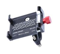 TingHaoO Motorcycle Phone Holder Scooter Bike Handlebar Mount Mobile Cradles Quick Installation Shockproof Aluminum Stand Mount For Electric Scooters