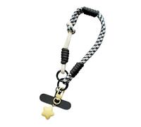 TingHaoO Multicolor Phone Strap Polyester Metal Charm Detachable Tethers Mobile Lanyard Adjustable Wristband For Accessories Keychain Compatible Phone Lanyard