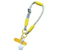 TingHaoO Multicolor Phone Strap Polyester Metal Charm Detachable Tethers Mobile Lanyard Adjustable Wristband For Accessories Keychain Compatible Phone Lanyard