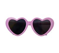TingHaoO Pet Products Funny Heart Cat Sunglasses Summer Party For Small Dog Cat Pet Photos Tools Swimming Accessories Medium Small Large Anti-uv Protections