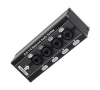 TingHaoO Professional Sound Splitter 1 In 4 Out Electrical Isolation Digital Analog Splitter Expander Studio Equipment Balanced Distribution Box