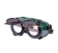 TingHaoO Professional Welding Glasses Face Shield Adjustable Front Impacts Resistant Lens Durability Frame For Industrial Use Welding Goggles Up Design
