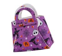TingHaoO Pumpkin Felt Handbag Candy Storage Bag Children's Handbag For Halloween Celebrations And Sweet Treat Gathering Pumpkin Festival Accessories