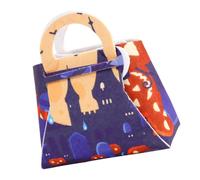 TingHaoO Pumpkin Felt Handbag Candy Storage Bag Children's Handbag For Halloween Celebrations And Sweet Treat Gathering Pumpkin Festival Accessories