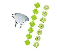 TingHaoO Quick-Twist Shoe Spikes Anti-Slip Cleats for Wet Terrains Lightweight Replacements with Wrench Tool Nonslip Spikes