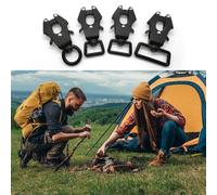 TingHaoO Secure Locking Dog Leashes Clip With 360 Swivels Metal Rings Reliability Outdoor Dog Leashes Hook For Outdoor Activity Durability Zincs Alloys Pet Clip