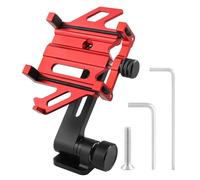 TingHaoO Security Brackets Bicycles Phone Holder Road Durability Mount For Commuters And Cyclists Rotatable Phone Mount