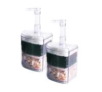 TingHaoO Set Of 2 Aquarium Filter Biofilter For FreshWater And SaltWater FishTank Filter Cotton Cartridge Aquarium