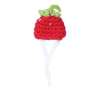 TingHaoO Small Pet Knitted Hat For Halloween Hamster Birthday Party For Bird Adjustable Strap Costume Bird Hat