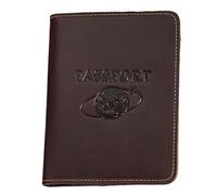 TingHaoO Stylish Leather Passports Covers with Blocking Designs Card Case Travel Document Organized for Cards and Currency