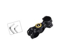 TingHaoO Universally Bike Motorcycle Handlebar Camera Mount For 28-38mm Handlebar Durability Aluminum Stable 360°Video Motorcycle Camera Mount