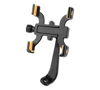 TingHaoO Universals Bike Phone Holder Aluminum Alloys 4 Claw 360 Rotating Mount Holder For Commuters And Cyclists Light Weight Aluminum Bike Phone Grip