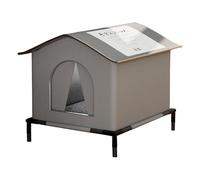 TingHaoO Warmth Cats House Waterproof and Cold Nest for Cats Great for Outdoor Garden Yard Patios Use Shelter Supply