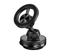 TingHaoO Windshield Smartphone Mount Bracket With Vacuum Suction 360 Degree Rotatable For Navigation Video Calls Electric Suction Phone Mount