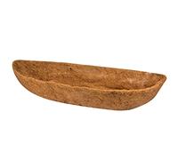 Tingmei 48 Inch Half Moon Shape Trough Planter Liner for Window Box(1 Pieces of Pack)
