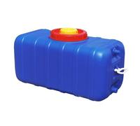 TINGMIAN RV Water Tank Blue Food-Grade Rectangular Thickened Water Tower Handle Design Strong Sealing Eco-friendly Not Easy To Deform And Durable(75L)