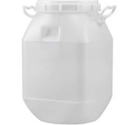 TINGMIAN Water Container Thickened Vertical Tank Portable Plastic Storage Bucket for Camping Outdoor Party RV Home Emergency Travel Activities(85L)