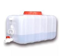 TINGMIAN Water Container with Tap,Plastic Portable Drinking Storage, Carrier Bucket for Camping Outdoor Driving Hiking Fishing Emergency(50L)