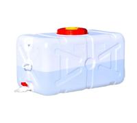 TINGMIAN Water Tank with Tap,Plastic Portable Drinking Storage for Camping Outdoor Driving Hiking Fishing Emergency(200L)