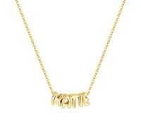 TINGN Custom Personalised Name Necklace for Women 14K Gold Plated Dainty Name Pendant Elegant Jewellery Ideal for Birthday Gifts for Women Girls Teens Katie