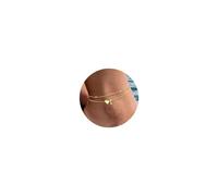 TINGN Gold Ankle Bracelets for Women, 14K Gold Plated Layered Heart Ankle Bracelet Initial I Heart Anklets for Women Teenage Girls Waterproof Jewellery Summer Beach Jewelry Gifts for Womens Girls