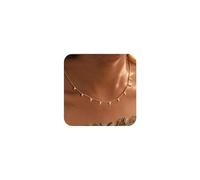 TINGN Gold Necklace for Women 14K Gold Plated Layered Cross Pendant Necklace Dainty Choker Trendy Cross Necklaces Jewellery for Women Girls
