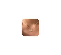 TINGN Heart Initial Necklaces for Women - 14K Gold Plated Dainty Heart Initial Necklace Letter E Cubic Zirconia Charm Necklaces for Women Birthday Gifts for Womens Girls Girlfriend Mom Jewellery