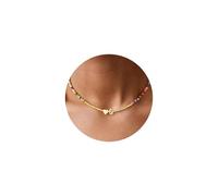 TINGN Initial Necklaces for Women Girls - Colorful Beaded Initial S Necklace Choker Necklace Letter Necklaces for Women Girl Jewelry Birthday Gifts for Teen Girls 11 12 13 14 15 16 Year Old