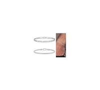 TINGN Mens Silver Bracelets Stainless Steel Sturdy Cuban Figaro Curb Link Chain Bracelet Mens Jewellery Gift for Men Him Dad Boyfriends Husband
