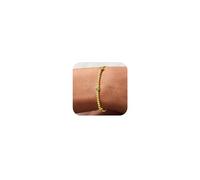 TINGN Women-Birthstone Gold Beaded Bracelets Non Tarnish Trendy Dainty 14K Gold Plated Love Stackable Bead Stretch Friendship Bracelet Stack for Best Friend Couples