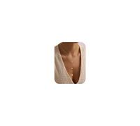 TINGN Y-Shaped Pendant Necklace for Women Long Chain Layered Necklace Trendy Heart Y Drop Necklace Long Pendant Jewellery