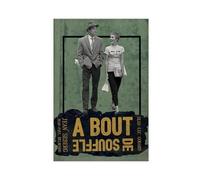 TINGTOEO BREATHLESS POSTER A Bout De Souffle 1960 Film Poster Canvas Poster Wall Art Decor Print Picture Paintings for Living Room Bedroom Decoration Unframe-style 16x24inch(40x60cm)