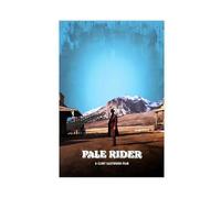 TINGTOEO Pale Rider Canvas Poster Wall Art Decor Print Picture Paintings for Living Room Bedroom Decoration Unframe-style 20x30inch(50x75cm)