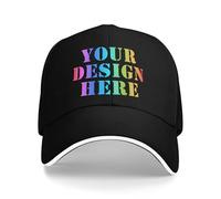 Tingwei Personalised Baseball Cap Custom Hats Design Your Own,Bulk Personalized Trucker Hat for Men Women, Make Your Own Customized Baseball Cap