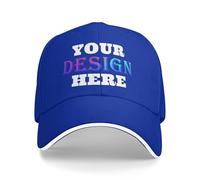 Tingwei Personalised Baseball Caps Custom Hats for Men Women,Embroidered Women Want Me Fish Fear Me Adjustable Trucker Hat Cotton Unisex Dad Hats
