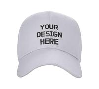 Tingwei Personalised Baseball Caps Custom Hats for Men Women,Embroidered Women Want Me Fish Fear Me Adjustable Trucker Hat Cotton Unisex Dad Hats