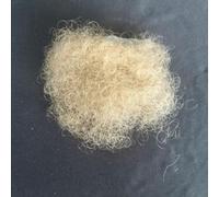 Tingyilan Fake Private Hair, Handmade Invisible Realistic Body Hairs Full Lace Fake Chest Hair Mustache Fake Armpit Hair Light Brown with 2Pcs Tapes,Gold,One Size