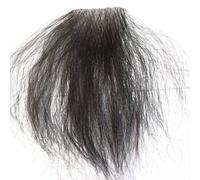 Tingyilan Fake Private Hair Handmade Realistic Fake Chest Hair Synthetic Body Hair Adding Hair Volume Enhancement of Manliness, Large size,Black,One Size